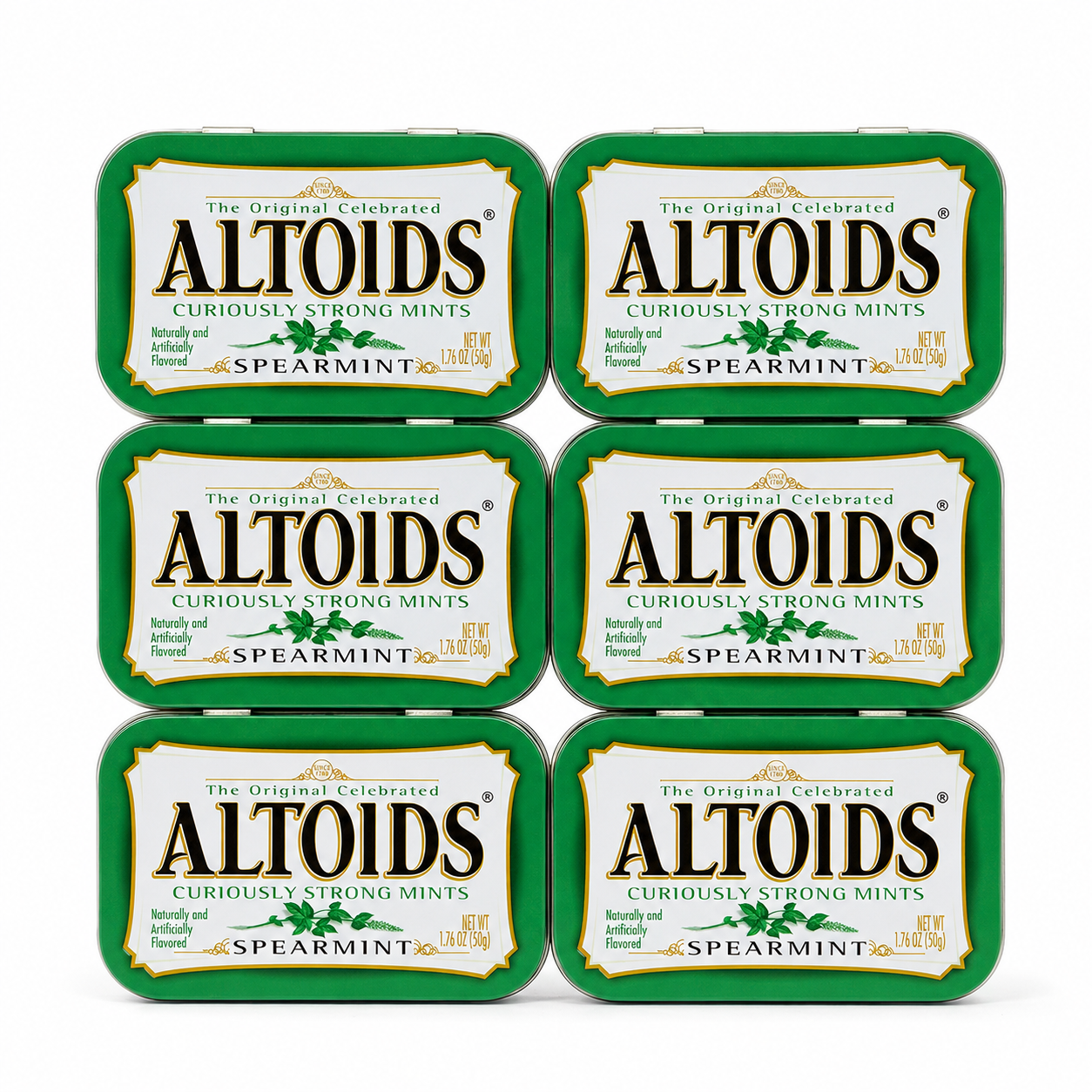 Altoids Curiously Strong Mints Spearmint 1.76 oz Altoids